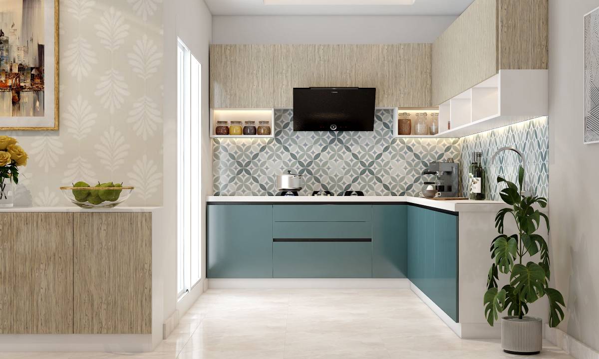 Modern 1 BHK interior design with estimated cost from interior cost calculator