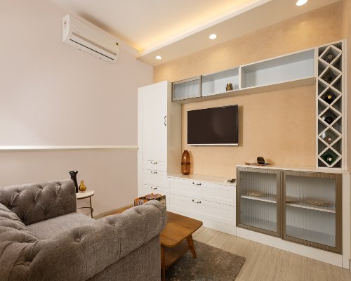 3bhk flat interior designers in khargar, Navi Mumbai