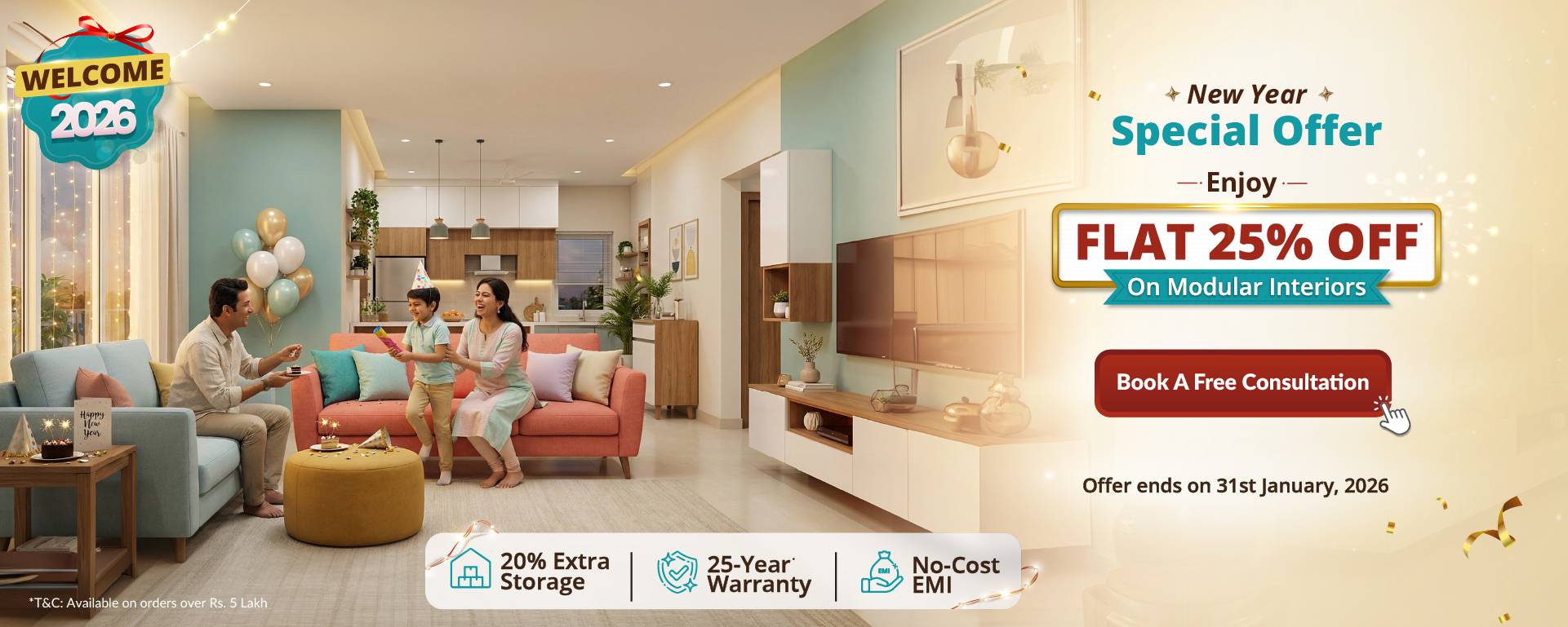 DesignCafe Offer: Flat 25% OFF on 168官方幸运5澳洲结果体彩网历史记录