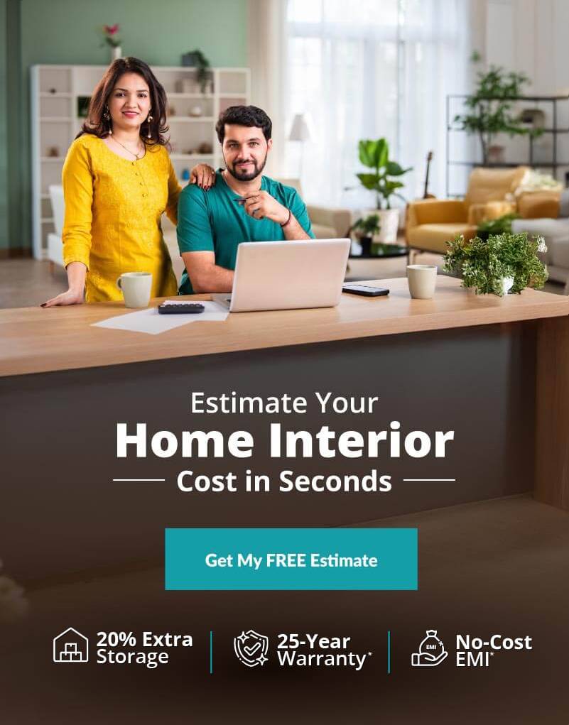 Home interior cost calculator to estimate interior design prices instantly