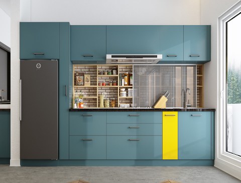 how to maximise storage space in modular kitchen