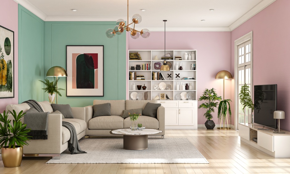 Living room trends 2026 with modern colours, furniture, lighting, and décor ideas.