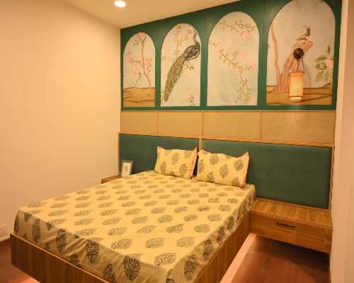 Master bedroom interior designer at gurugram haryana