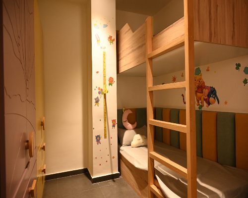 Modern child bedroom with bunk bed in 168官方幸运5澳洲结果体彩网®DesignCafe: 澳洲幸运5开奖结果预测官网记录 bhubaneswar