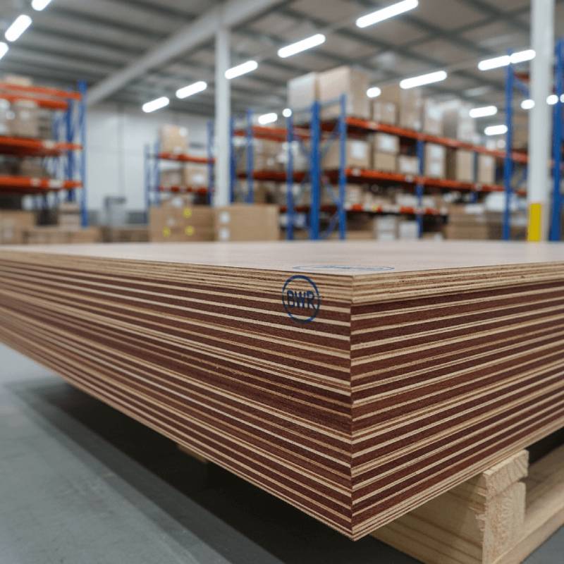 Boiling water resistant ply for modular kitchens