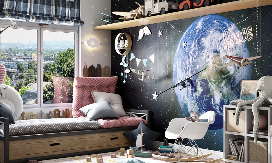 Simple kids' room design that inspires and encourages independence in kids